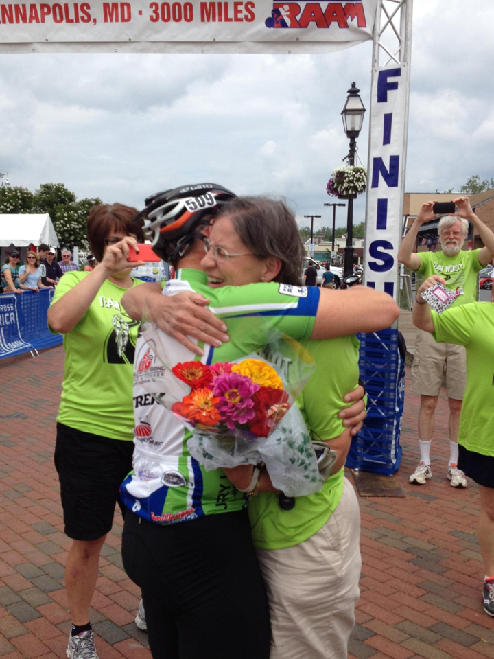 Keith and his crew chief